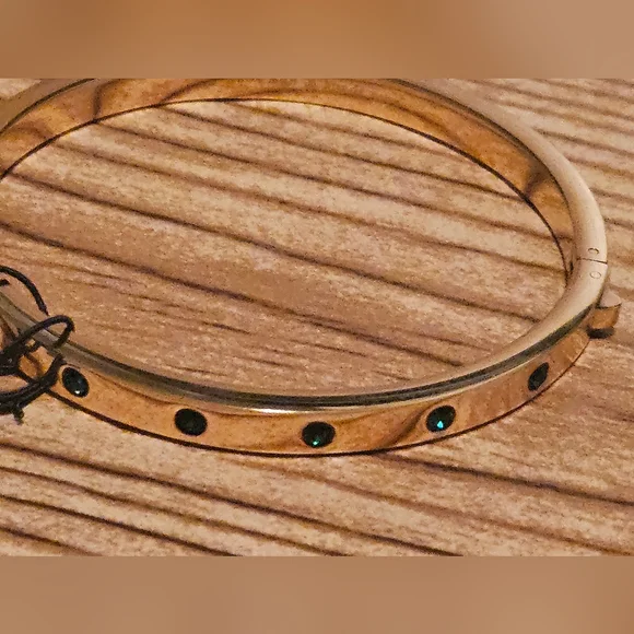 Kate Spade New York Bracelet Women Gold Stackable Stainless Steel Bangle ERK1969 - Picture 3 of 13